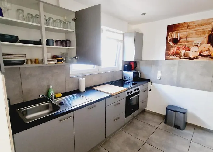 Grosse Wohnung Mit Zwei Schlafzimmern Und Terrasse In Bonn Апартаменты *